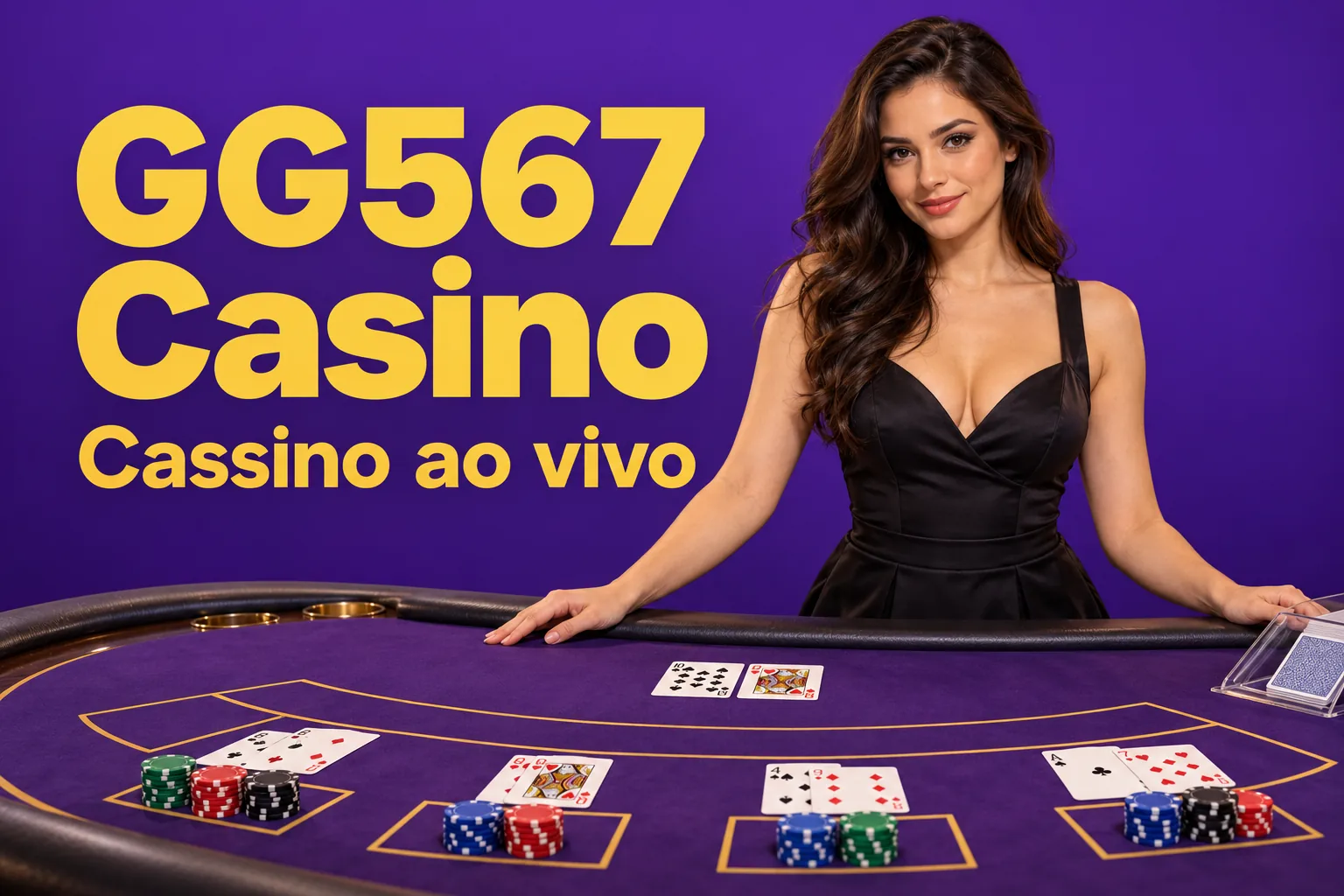 Cassino ao vivo com crupiê em português